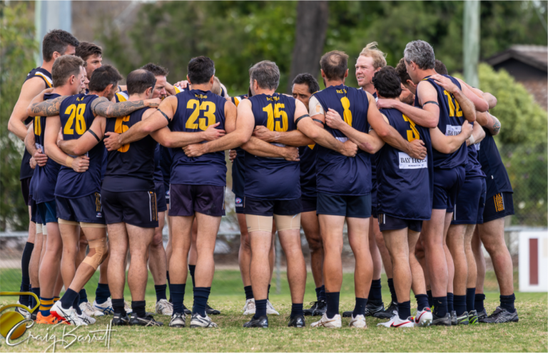 1st over 35s peninsula raiders 1